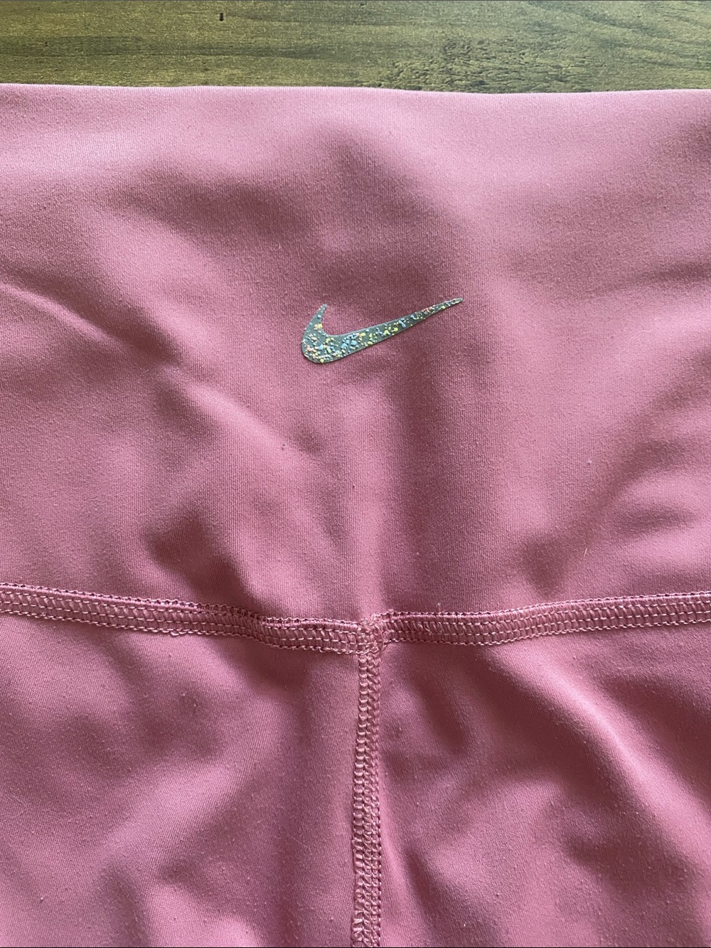 Nike Pink Dri-FIT Yoga Leggings - Picture 3 of 4
